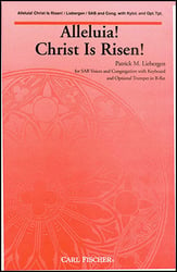 Alleluia Christ Is Risen SAB choral sheet music cover